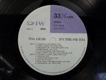 Tina Louise(ティナ・ルイス)「It's Time For Tina」LP（12インチ）/DIW(DIW-25022)/ジャズ_画像2