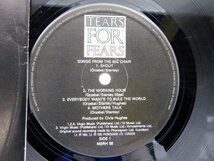 Tears For Fears「Songs From The Big Chair」LP（12インチ）/Mercury(MERH 58)/洋楽ポップス_画像2