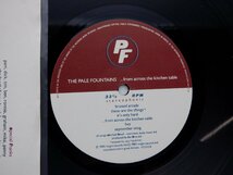 The Pale Fountains「... From Across The Kitchen Table」LP（12インチ）/Virgin(V 2333)/ロック_画像2