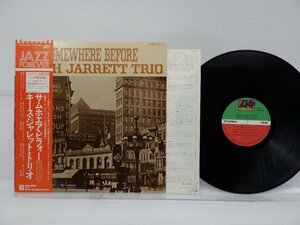Keith Jarrett Trio(キース・ジャレット・トリオ)「Somewhere Before」LP（12インチ）/Atlantic(P-6119A)/Jazz