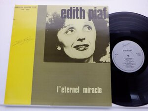 Edith Piaf 「L'Eternel Miracle: Versions Inedites」LP(sv 001)/ジャズ