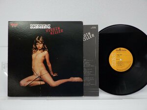 Scorpions( Scorpion z)[Virgin Killer(va- Gin * killer )]LP(12 -inch )/RCA(RVP-6155)/ western-style music lock 