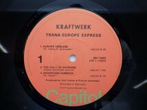 【US盤】Kraftwerk(クラフトワーク)「Trans Europa Express」LP（12インチ）/Capitol Records(SW 11603)/Electronic_画像2