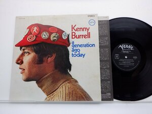 Kenny Burrell「A Generation Ago Today」LP（12インチ）/Verve Records(MV 4006)/Jazz