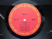 PSY・S(サイズ)「Pic-Nic」LP（12インチ）/CBS/Sony(28AH 2064)/邦楽ポップス_画像2