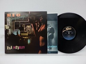 REO Speedwagon「Hi Infidelity」LP（12インチ）/Epic(FE 36844)/Rock