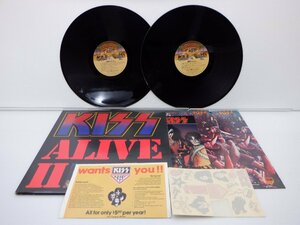 Kiss(キッス)「Alive II」LP（12インチ）/Casablanca(NBLP-7076-2)/洋楽ロック