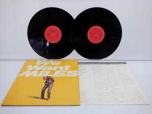 Miles Davis「We Want Miles」LP（12インチ）/CBS/Sony(36AP 2350~1)/ジャズ
