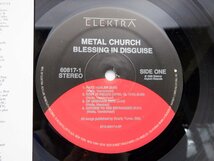 Metal Church「Blessing In Disguise」LP（12インチ）/Elektra(9 60817-1)/Rock_画像2