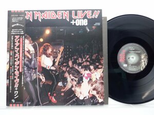 【帯付】Iron Maiden(アイアン・メイデン)「Live!! + One」LP/Toshiba Records/東芝EMI(EMS-41001)/ロック