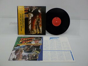 John Williams「インディ・ジョーンズ 魔宮の伝説」LP（12インチ）/Polydor K.K.(28MM 0365)/サントラ