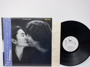 John Lennon ＆ Yoko Ono(ジョンレノン＆オノヨーコ)「Double Fantasy(ダブル・ファンタジー)」LP/Geffen Records(P-10948J)/ロック