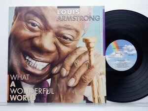 Louis Armstrong「What A Wonderful World」LP（12インチ）/MCA Records(MCA-25204)/ジャズ
