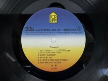 杏里「Timely!!(タイムリー!!)」LP（12インチ）/For Life Records(28K-63)/ポップス_画像2