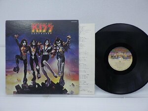 【国内盤】KISS(キッス)「Destroyer(地獄の軍団)」LP（12インチ）/Casablanca Records(VIP-6395)/ロック