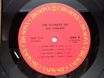 Ozzy Osbourne(オジー・オズボーン)「The Ultimate Sin(罪と罰)」LP（12インチ）/CBS/SONY(28AP 3145)/洋楽ロック_画像2