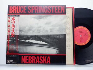 【見本盤】Bruce Springsteen「Nebraska」LP（12インチ）/CBS/Sony(25AP 2440)/洋楽ロック