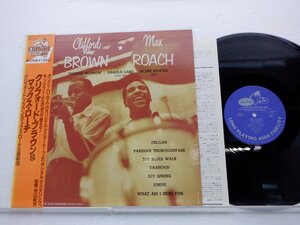 【帯付】Clifford Brown And Max Roach「Clifford Brown And Max Roach」LP（12インチ）/EmArcy(195J-9)/ジャズ