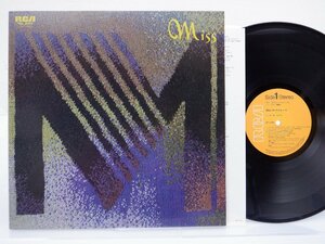  Takeuchi Mariya [Miss M]LP(12 -inch )/RCA Records(RHL-8503)/ pops 