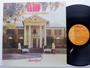 Elvis Presley(エルヴィス・プレスリー)「Recorded Live On Stage In Memphis(ライブ・イン・メンフィス)」LP（12インチ）/RCA(SX-256)