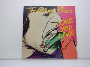 The Rolling Stones(ローリング・ストーンズ)「Love You Live」LP（12インチ）/Rolling Stones Records(P-6333～4S)/ロック