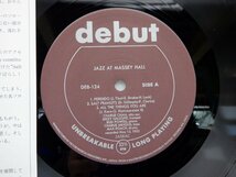 The Quintet「Jazz At Massey Hall」LP（12インチ）/Debut(DEB-124)/ジャズ_画像2