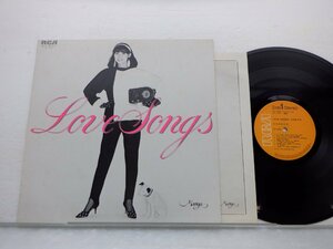 竹内まりや「ラヴ・ソングス」LP（12インチ）/RCA Records(RVL-8047)/ポップス