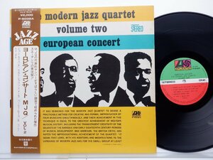The Modern Jazz Quartet(モダン・ジャズ・カルテット)「European Concert: Volume Two」LP（12インチ）/Atlantic(P-6032A)/Jazz