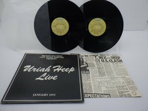 Uraih Heep(ユーライア・ヒープ)「Uriah Heep Live(ユーライア・ヒープ・ライヴ)」LP（12インチ）/Bronze(WBS-40088~89)/ロック