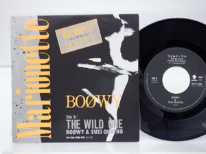 Boowy[Marionette = Mario net / The Wild One]EP(7 -inch )/Eastworld(WTP-17980)/ Japanese music lock 