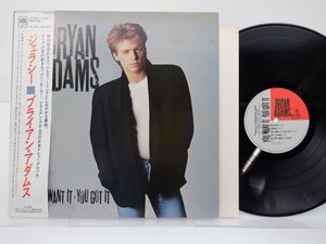 Bryan Adams「You Want It You Got It」LP（12インチ）/A&M Records(AMP-28041)/洋楽ロック