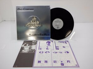 Bad Company(バッド・カンパニー)「Run With The Pack」LP（12インチ）/Island Records(ILS-80455)/洋楽ロック