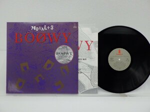 BOOWY(ボウイ)「MORAL+3 / LAST GIGS」LP（12インチ）/Invitation(VIH-28320)/邦楽ロック