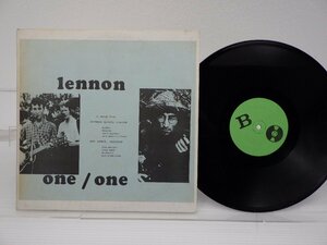 JOHN LENNON「LENNON/ONE/ONE」LP/洋楽ロック