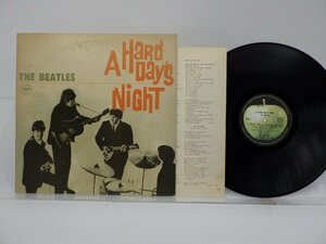 The Beatles(ビートルズ)「A Hard Day's Night(ビートルズがやって来るヤァ!ヤァ!ヤァ!)」LP/Apple Records(AP-8147)/洋楽ロック