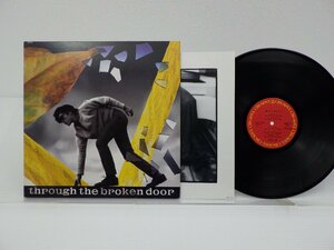 【見本盤】尾崎豊「Through The Broken Door」LP（12インチ）/CBS/Sony(28AH1950)/邦楽ロック