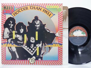 【US盤】Kiss(キッス)「Hotter Than Hell(地獄のさけび)」LP（12インチ）/Casablanca(NBLP 7006)/ロック