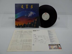 カシオペア「4 × 4 (Four By Four)」LP（12インチ）/Alfa(ALR-28045)/ジャズ