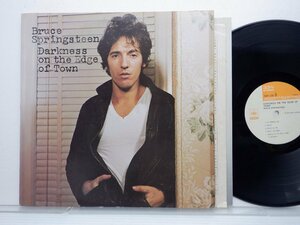 Bruce Springsteen「Darkness On The Edge Of Town」LP（12インチ）/CBS/Sony(25AP 1000)/洋楽ロック