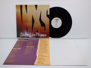 INXS「Listen Like Thieves」LP（12インチ）/WEA(P-13159)/ロック