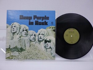 Deep Purple(ディープ・パープル)「Deep Purple In Rock」LP/Warner Bros. Records(P-8020W)/洋楽ロック