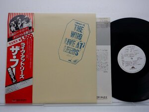 The Who(ザ・フー)「Live At Leeds」LP（12インチ）/Polydor(MPX 4021)/Rock