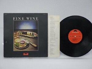 Fine Wine「Fine Wine」LP（12インチ）/Polydor(MPF 1003)/洋楽ロック