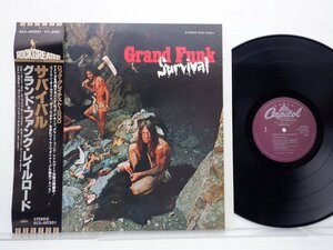 Grand Funk Railroad「Survival」LP（12インチ）/Capitol Records(ECS-40201)/洋楽ロック