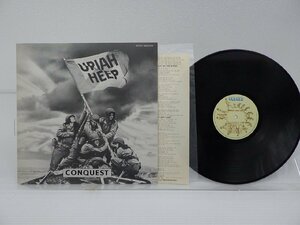 Uriah Heep(ユーライア・ヒープ)「Conquest(征服者)」LP（12インチ）/Bronze(WBS-81308)/洋楽ロック