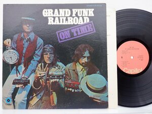Grand Funk Railroad(グランド・ファンク・レイルロード)「On Time」LP（12インチ）/Capitol Records(ECS-80168)/Rock
