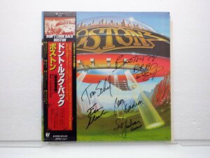 【直筆サイン入り】Boston「Don't Look Back」LP（12インチ）/CBS/Sony(25-3P-1)/洋楽ロック