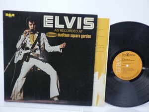 Elvis Presley「Elvis As Recorded At Madison Square Garden」LP（12インチ）/RCA(SX-86)/洋楽ロック