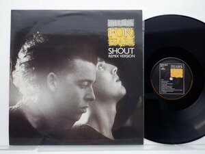 Tears For Fears「Shout」LP（12インチ）/Mercury(IDEA 812)/洋楽ポップス