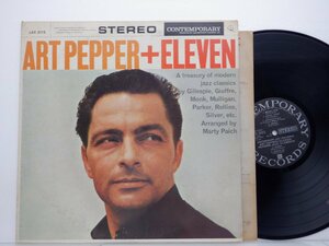 Art Pepper「Art Pepper + Eleven: Modern Jazz Classics(モダン・ジャズ・クラシックス)」LP/Contemporary Records(LAX 3015)/ジャズ